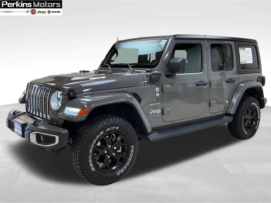 used 2021 Jeep Wrangler Unlimited 4xe car, priced at $32,787