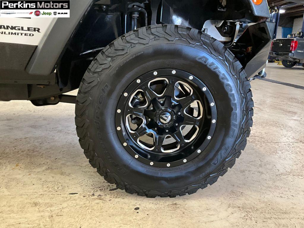 used 2012 Jeep Wrangler Unlimited car, priced at $19,278