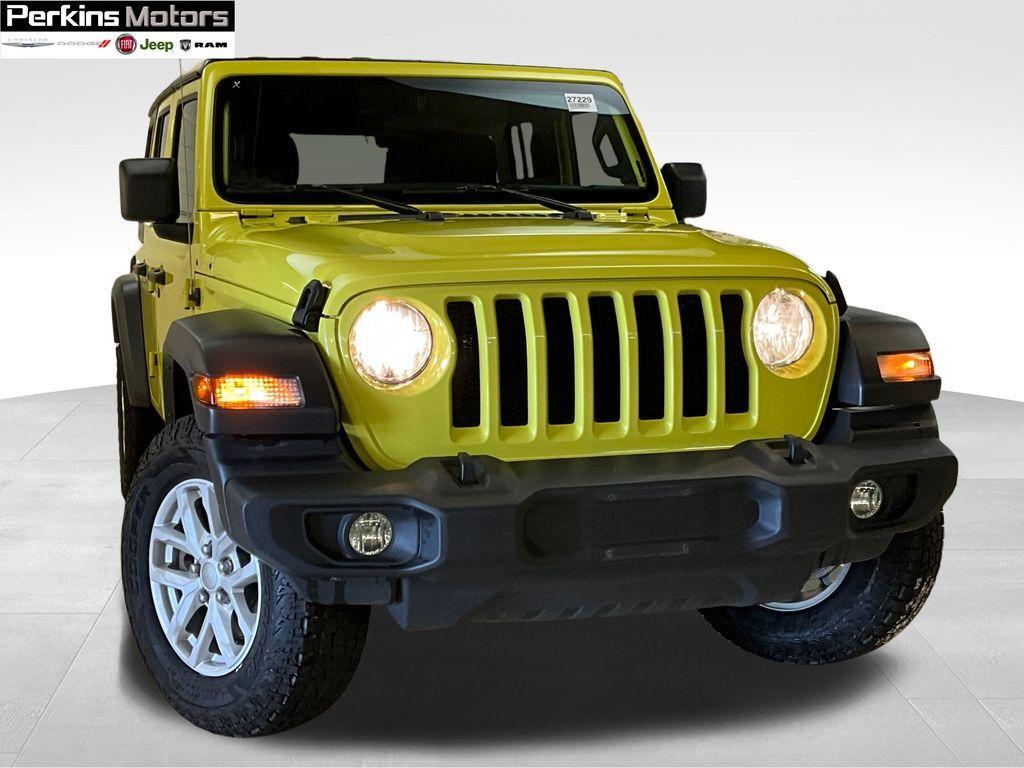 used 2023 Jeep Wrangler car, priced at $28,862