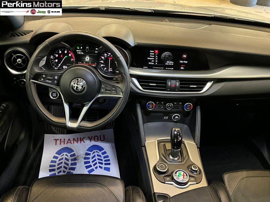 used 2018 Alfa Romeo Stelvio car, priced at $15,594