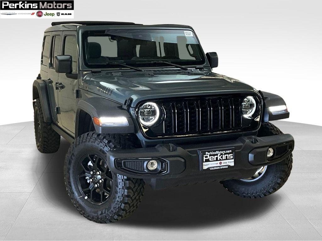 new 2025 Jeep Wrangler car, priced at $49,702