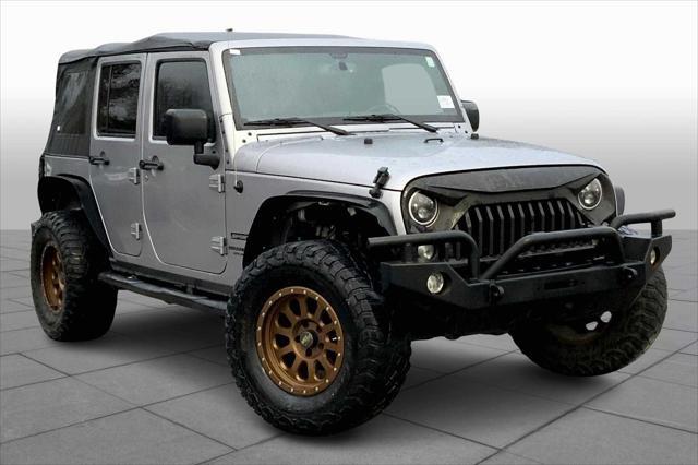 used 2016 Jeep Wrangler Unlimited car, priced at $22,197