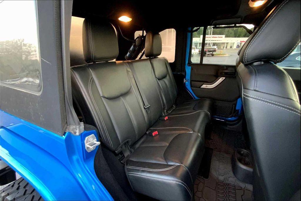 used 2016 Jeep Wrangler Unlimited car, priced at $21,834