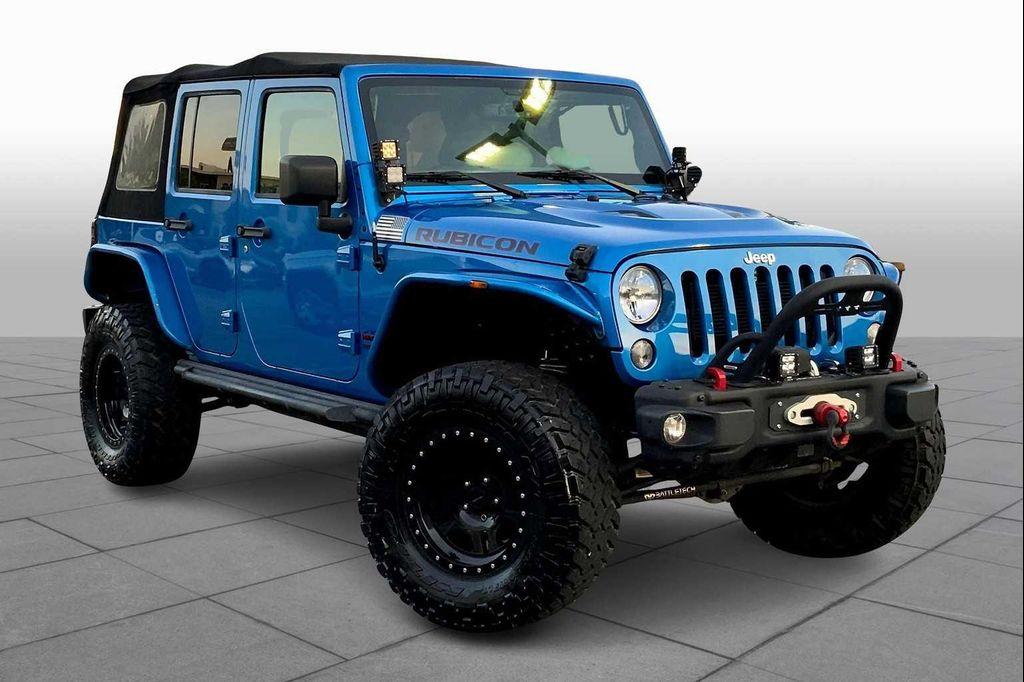 used 2016 Jeep Wrangler Unlimited car, priced at $21,834