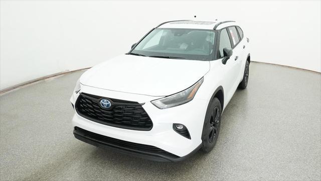 new 2024 Toyota Highlander Hybrid car, priced at $50,653