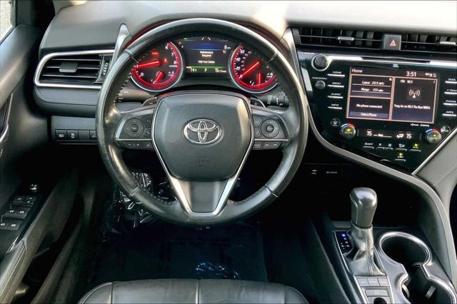 used 2018 Toyota Camry car, priced at $21,247