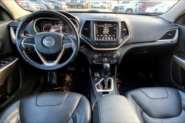 used 2018 Jeep Cherokee car, priced at $18,293