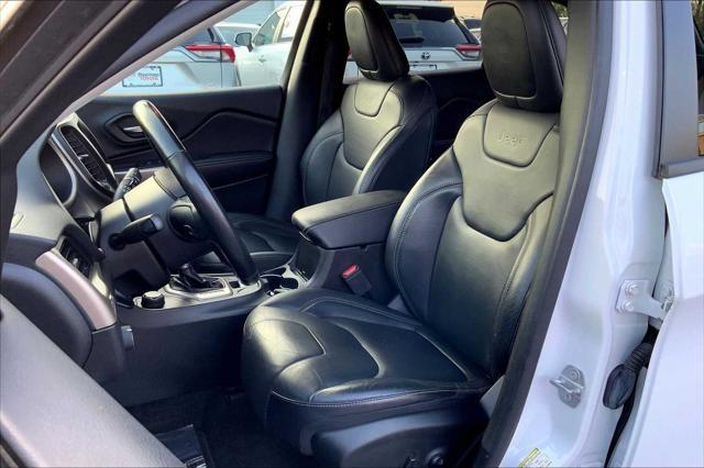used 2018 Jeep Cherokee car, priced at $18,293