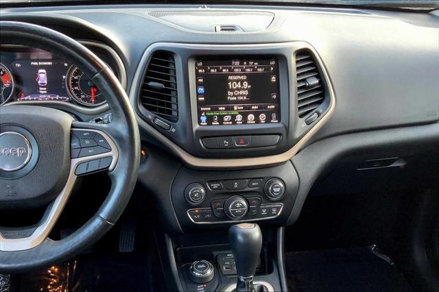 used 2018 Jeep Cherokee car, priced at $18,293