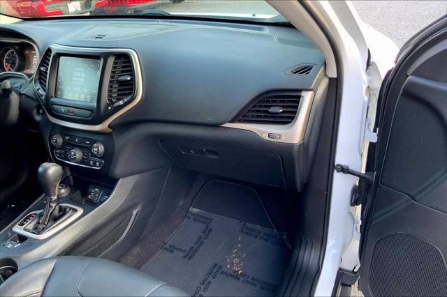 used 2018 Jeep Cherokee car, priced at $18,293