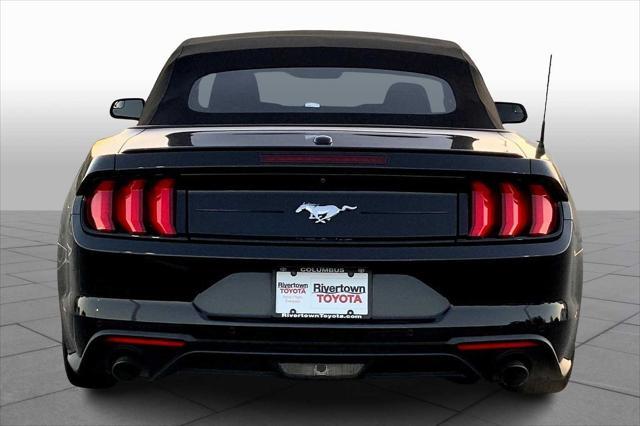 used 2020 Ford Mustang car, priced at $21,830