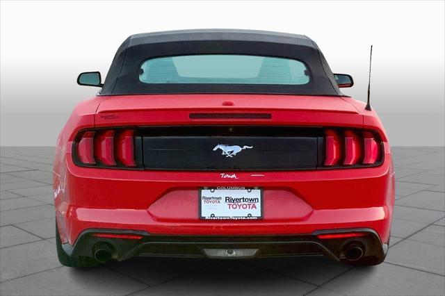 used 2022 Ford Mustang car, priced at $23,464