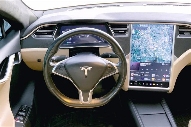 used 2015 Tesla Model S car, priced at $18,858