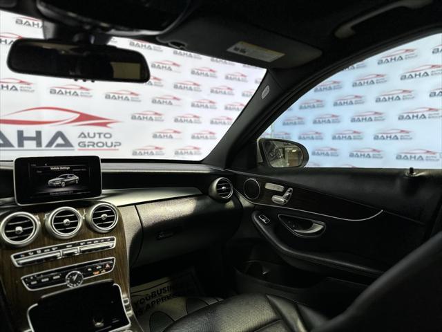used 2018 Mercedes-Benz C-Class car, priced at $19,295