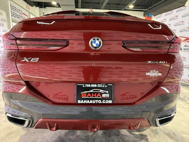 used 2021 BMW X6 car, priced at $40,250