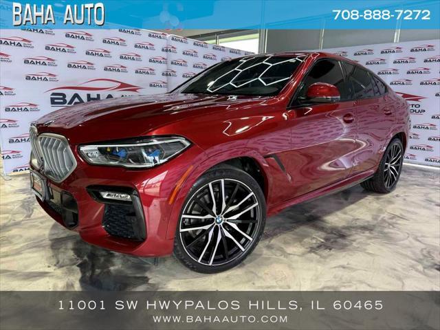 used 2021 BMW X6 car, priced at $40,250