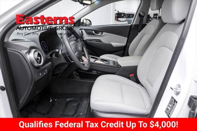 used 2023 Hyundai Kona EV car, priced at $19,490