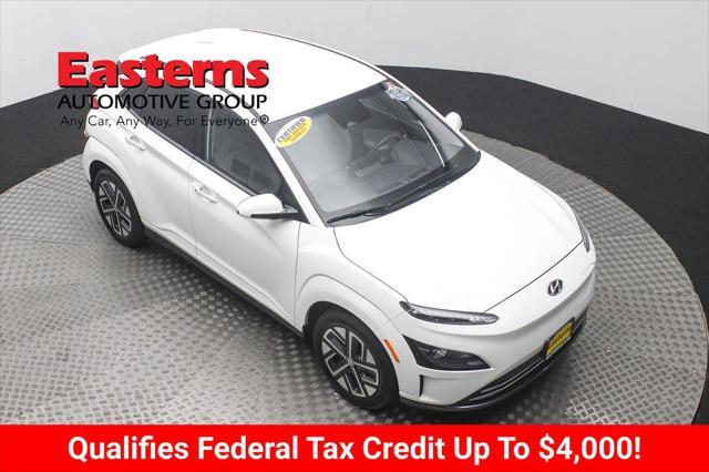 used 2023 Hyundai Kona EV car, priced at $19,490
