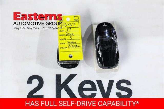 used 2017 Tesla Model S car, priced at $32,490