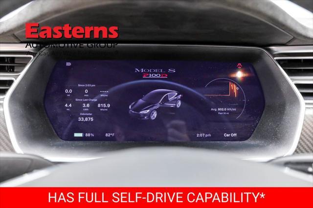 used 2017 Tesla Model S car, priced at $32,490