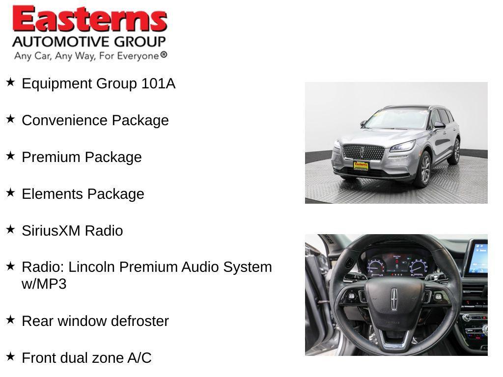 used 2021 Lincoln Corsair car, priced at $24,950