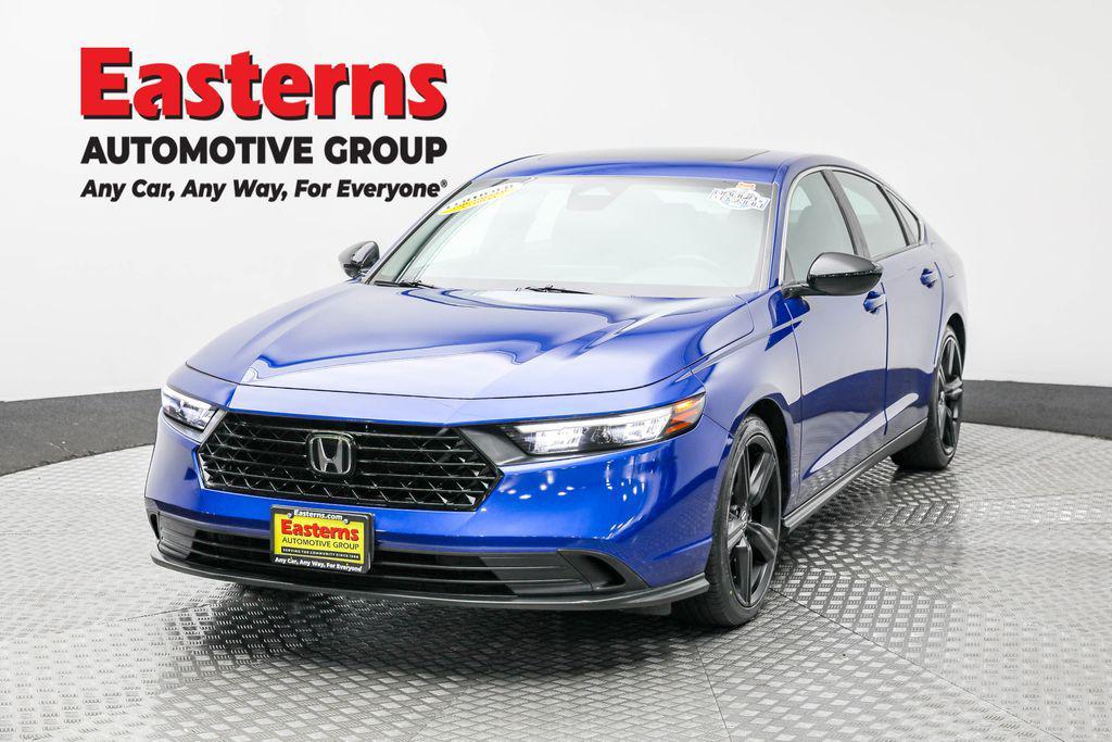 used 2023 Honda Accord Hybrid car, priced at $27,490