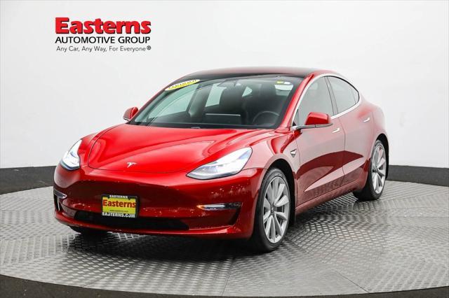 used 2018 Tesla Model 3 car, priced at $27,490