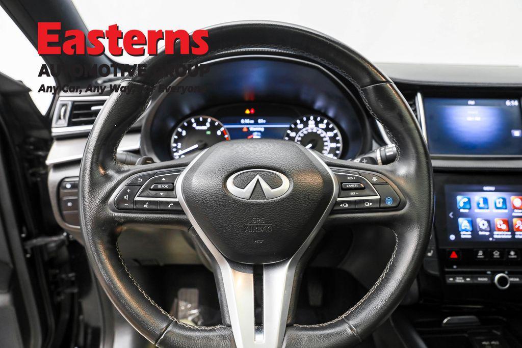used 2022 INFINITI QX50 car, priced at $26,950