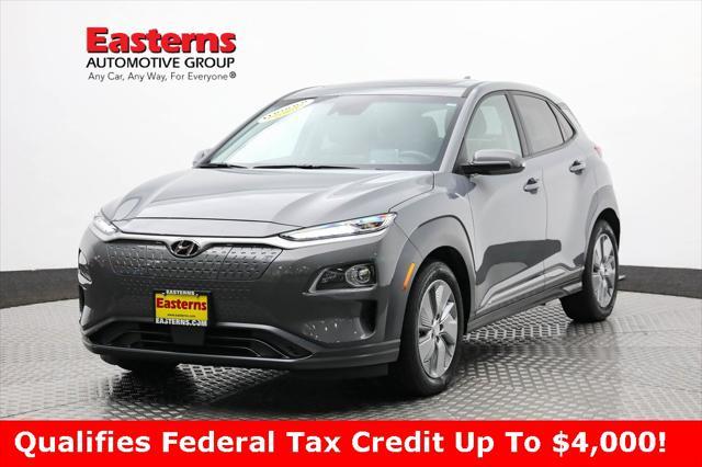 used 2021 Hyundai Kona EV car, priced at $22,950