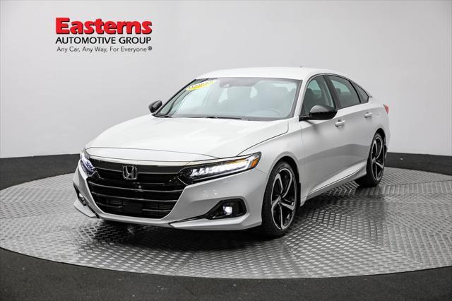 used 2021 Honda Accord car, priced at $23,950