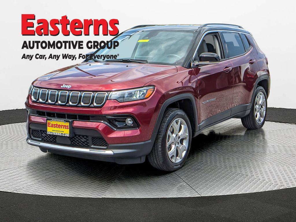 used 2022 Jeep Compass car, priced at $23,925