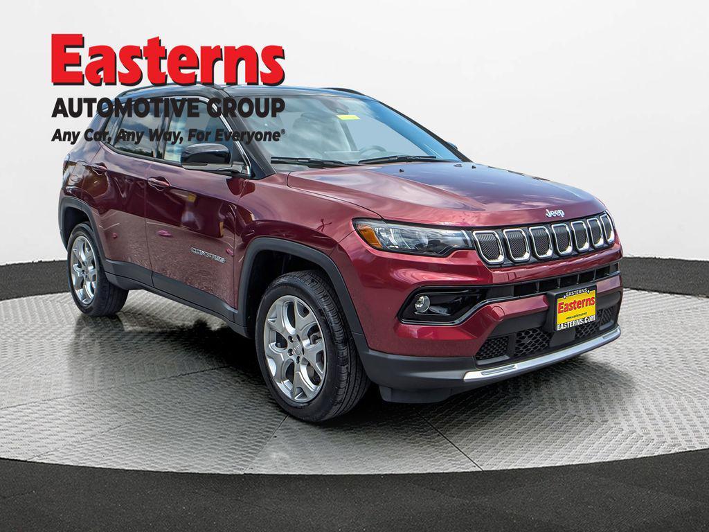 used 2022 Jeep Compass car, priced at $23,925