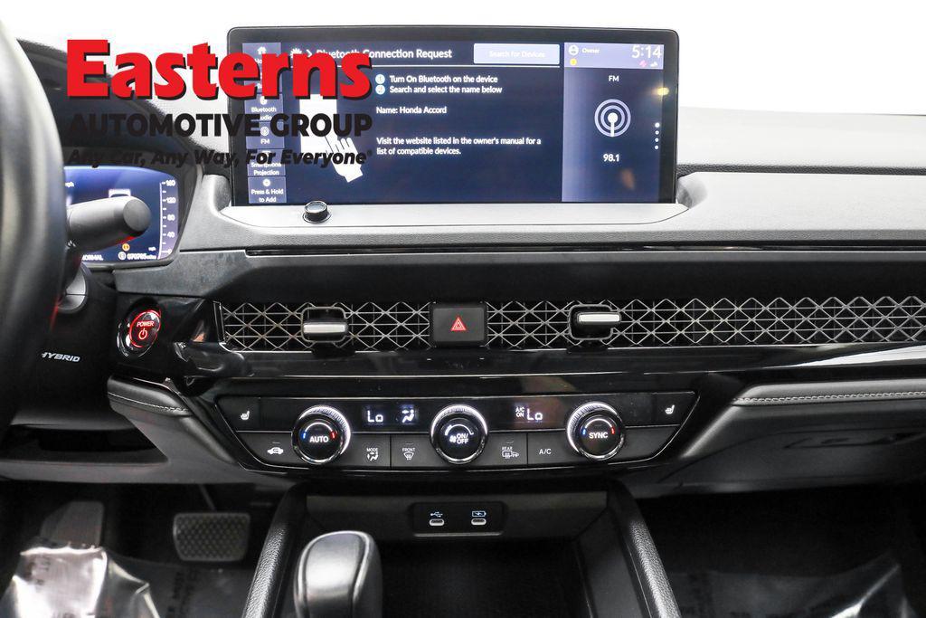 used 2024 Honda Accord Hybrid car, priced at $25,950