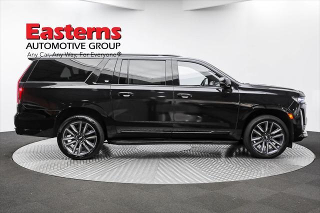 used 2023 Cadillac Escalade ESV car, priced at $61,950