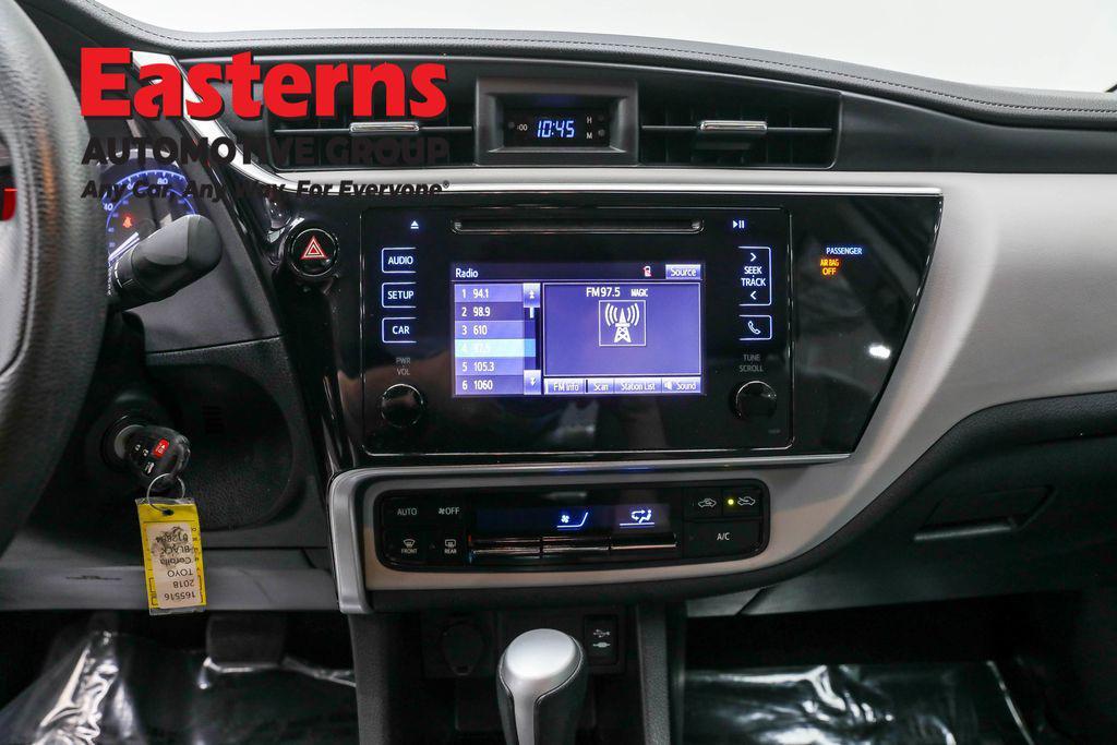 used 2018 Toyota Corolla car, priced at $16,375