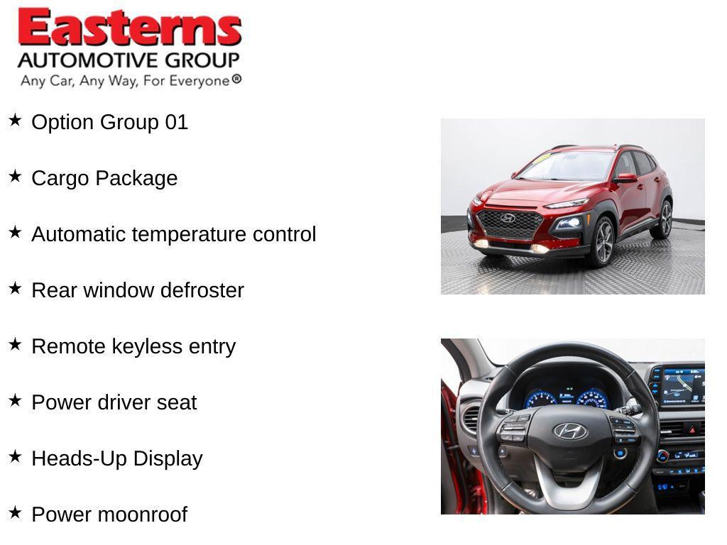 used 2020 Hyundai Kona car, priced at $18,950