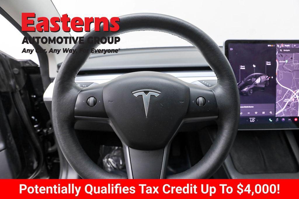 used 2022 Tesla Model 3 car, priced at $24,990