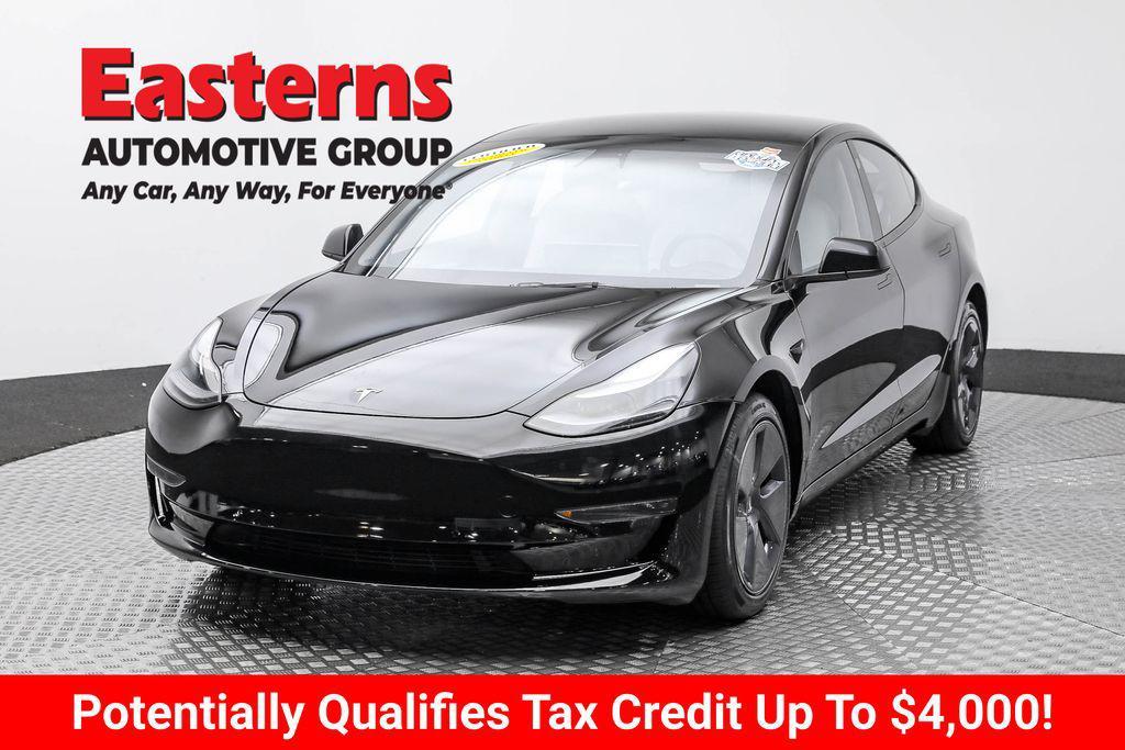 used 2022 Tesla Model 3 car, priced at $24,990