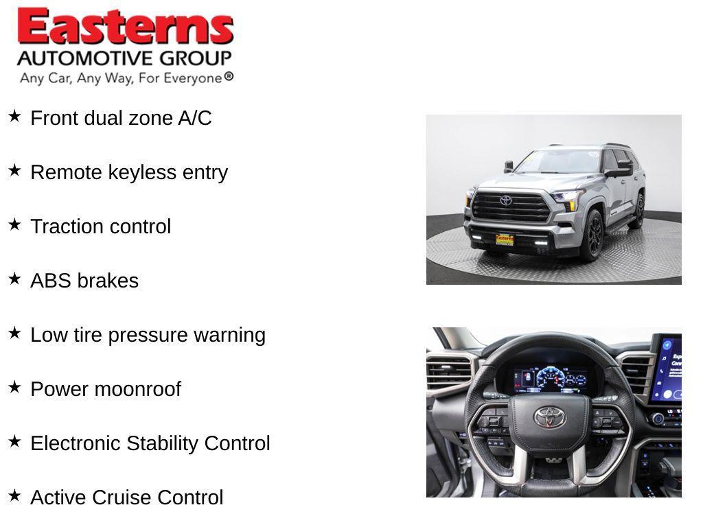 used 2023 Toyota Sequoia car, priced at $55,950
