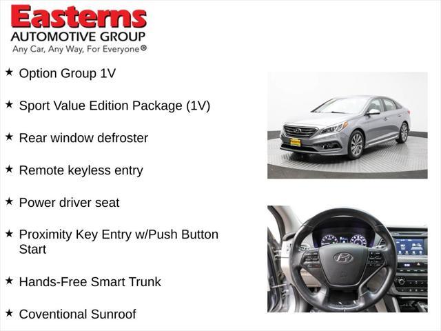 used 2016 Hyundai Sonata car, priced at $11,490