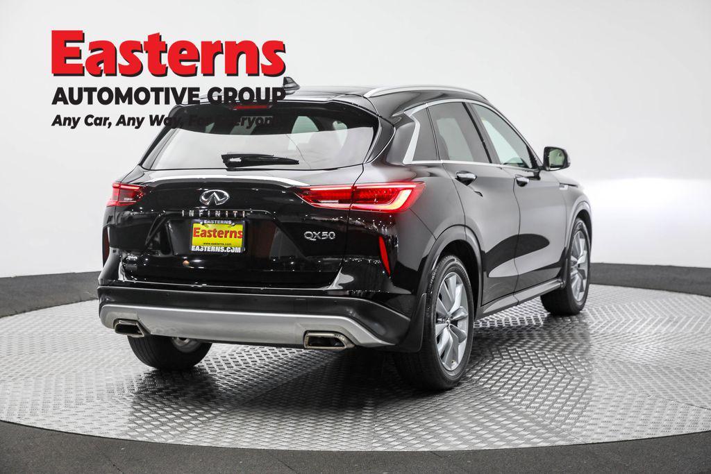 used 2022 INFINITI QX50 car, priced at $27,950