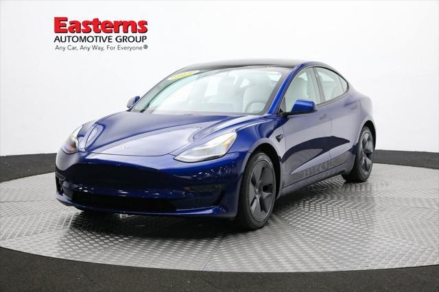 used 2021 Tesla Model 3 car, priced at $26,950