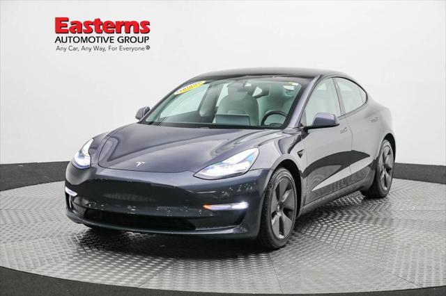 used 2021 Tesla Model 3 car, priced at $25,490