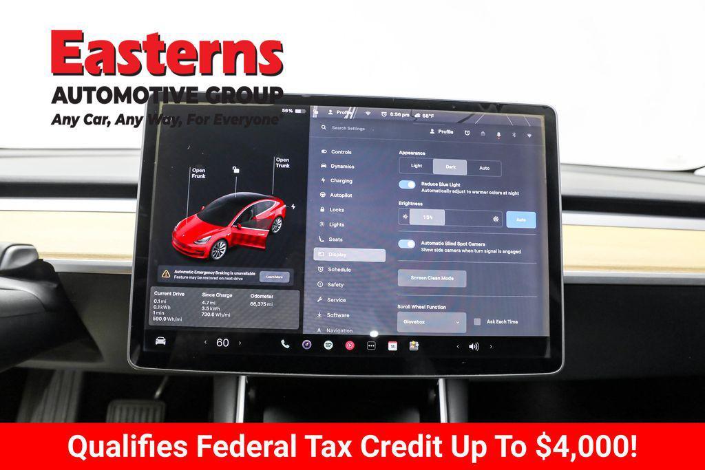 used 2018 Tesla Model 3 car, priced at $21,490
