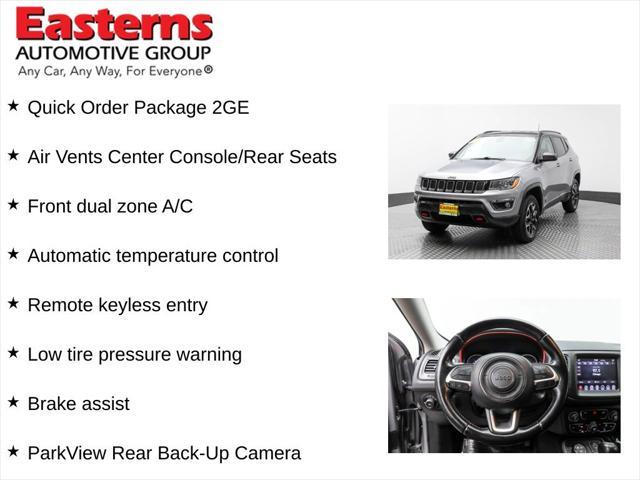 used 2020 Jeep Compass car, priced at $19,650