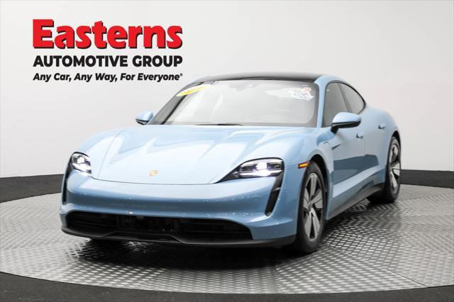used 2022 Porsche Taycan car, priced at $48,950