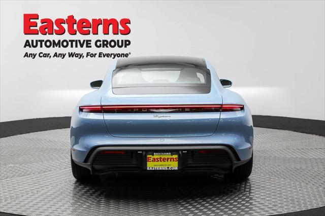 used 2022 Porsche Taycan car, priced at $48,950