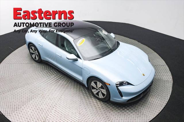used 2022 Porsche Taycan car, priced at $48,950