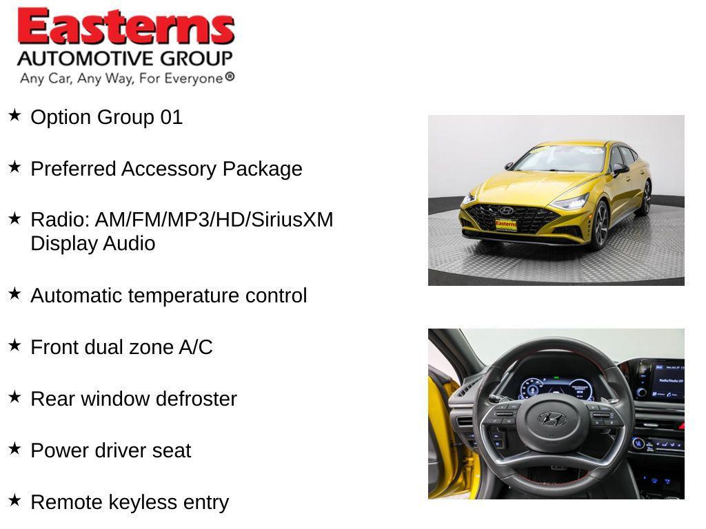 used 2021 Hyundai Sonata car, priced at $22,790