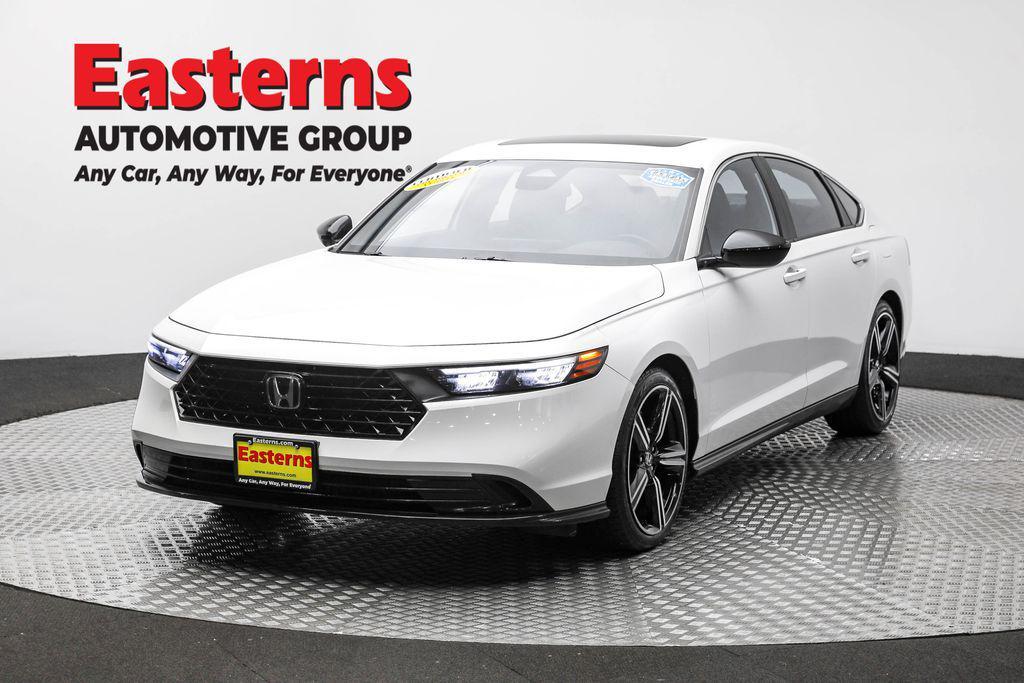 used 2024 Honda Accord Hybrid car, priced at $28,490